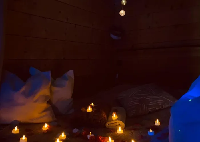 Chambre avec spa privée